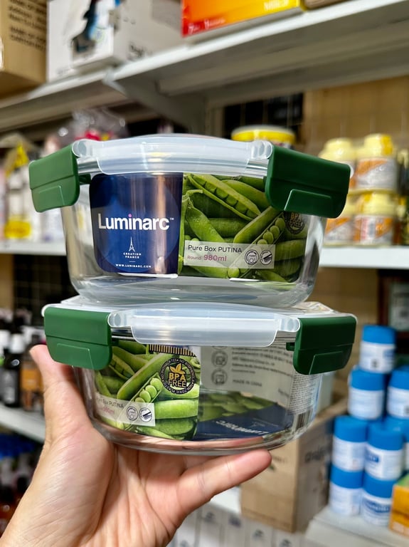 HỘP THỦY TINH LUMINARC CAO CẤP 980ML