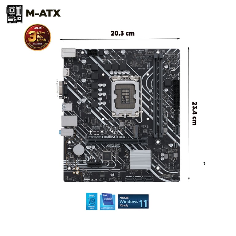 Mainboard ASUS H610M-K-DDR4