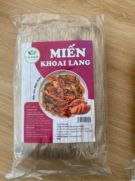 Miến khoai lang Điện Biên