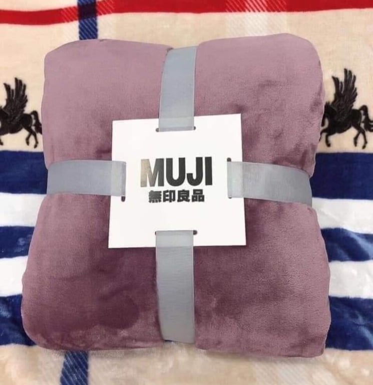 CHĂN LÔNG XUẤT NHẬT MUJI 2mx 2m3 MC12