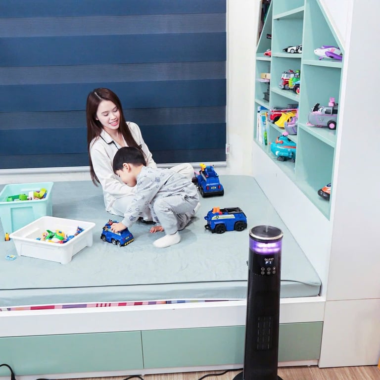 MÁY SƯỞI GỐM KÈM BÙ ẨM THÔNG MINH GUME GM-S2558