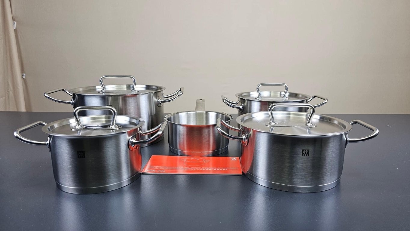 🇩🇪🇫🇷🇺🇸BỘ NỒI 5 MÓN ZWILLING PRO S