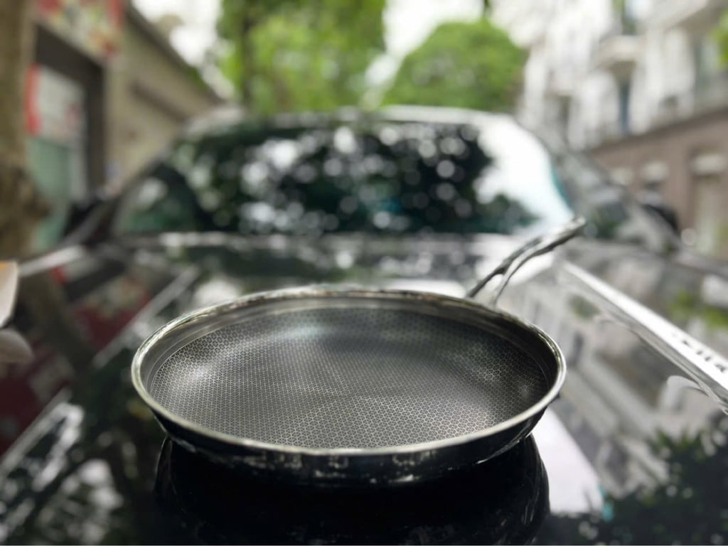 CHẢO BLACKCUBE INOX 3 LỚP ĐÁY TỪ CHỐNG DÍNH KIMS COOK