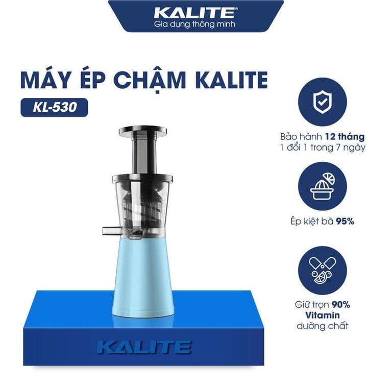 MÁY ÉP CHẬM KALITE KL 530