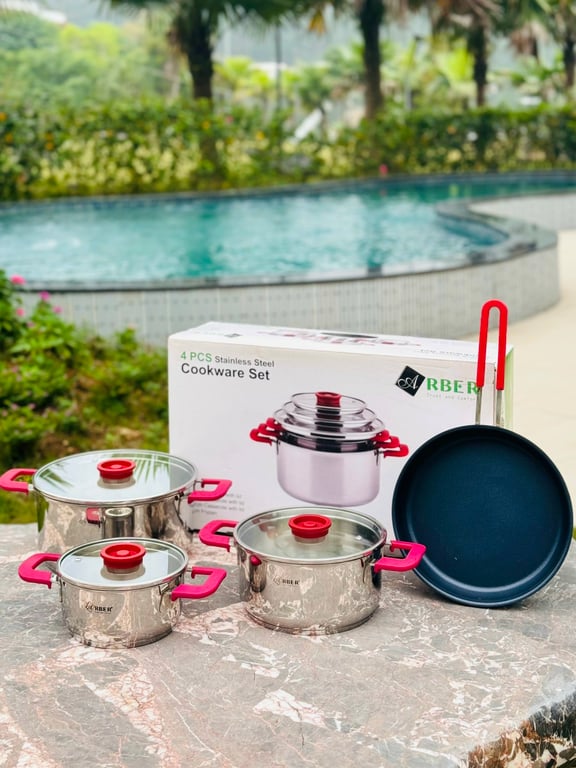 ✨BỘ NỒI ARBER ROSE QUARTZ NÉT CĂNG✨