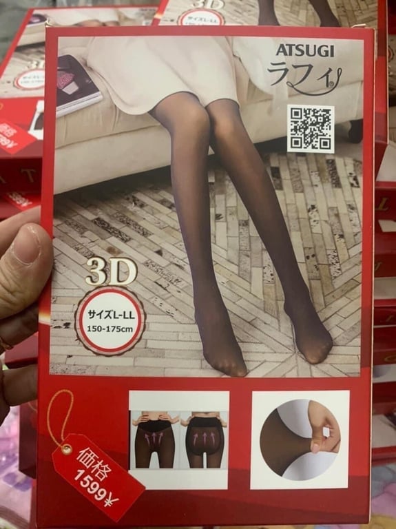 Quần tất 3D lưới ATSUGI