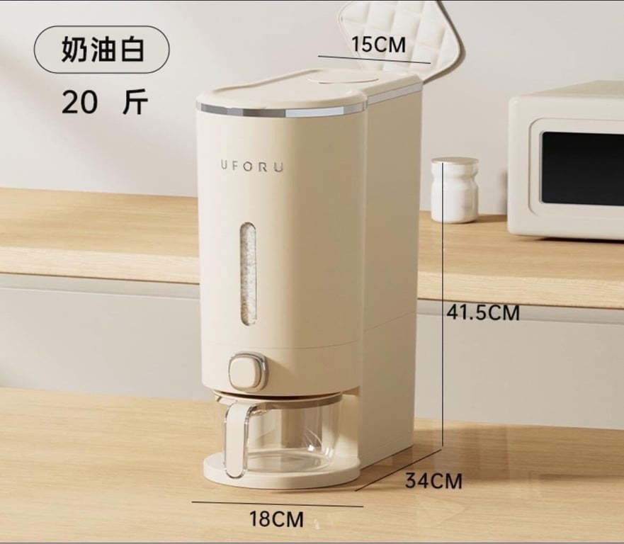 Thùng Đựng Gạo Uforu cao cấp 10kg