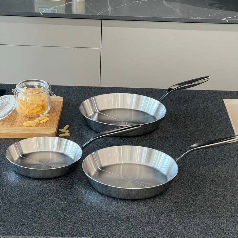 CHẢO INOX KAIYO CẠN SIZE 26