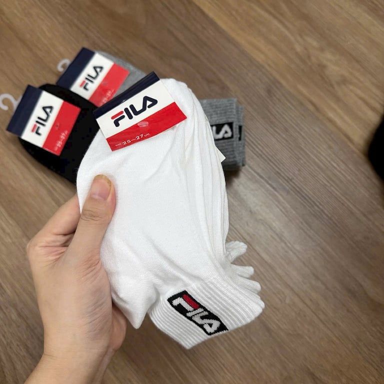 Set 3 đôi  tất Fila dành cho Nam, hàng chính hãng