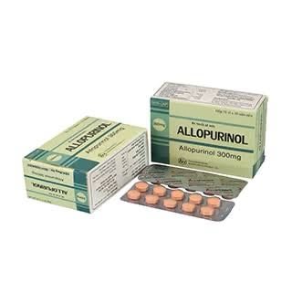 Allopurinol 300 k hòa h/100v