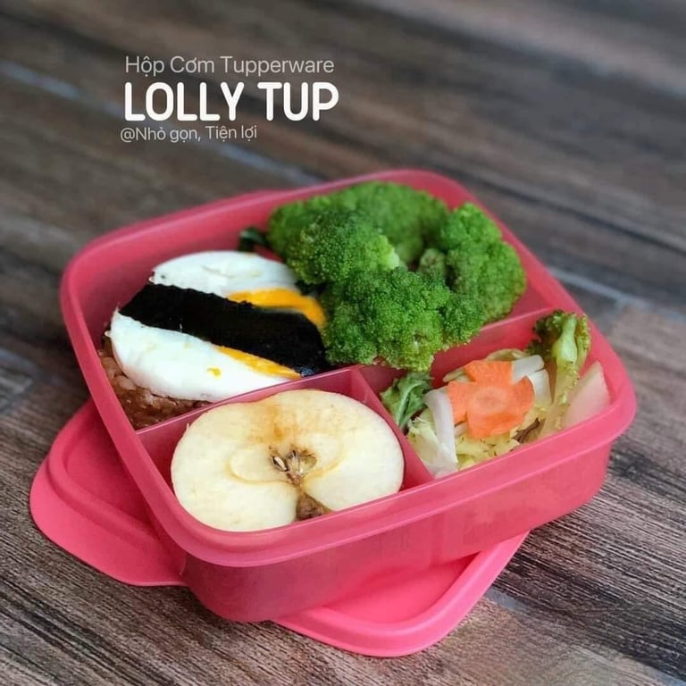 Hộp cơm Lolly Tupperware
