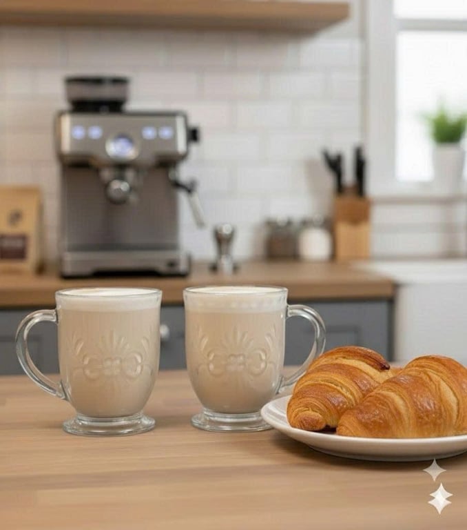 Bộ Cốc Thủy Tinh Có Quai LEBENLANG LBL1212!