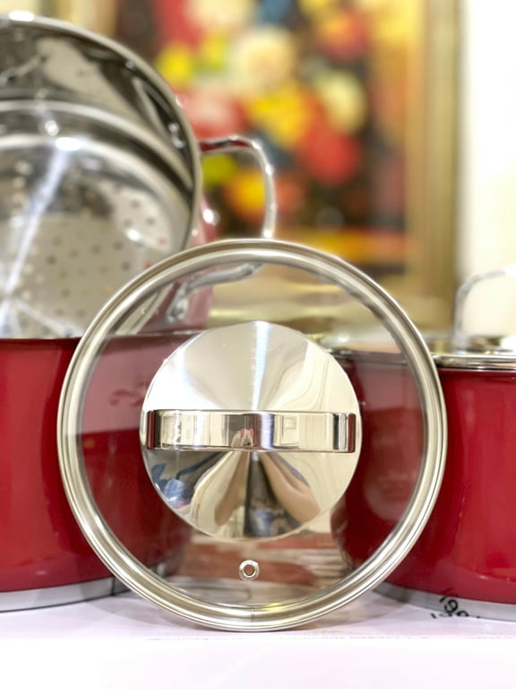 Bộ nồi inox 3 đáy 7 món ARBER GARNET