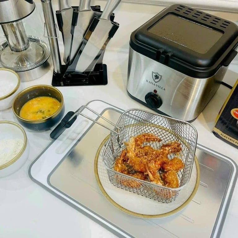 NỒI CHIÊN NGẬP DẦU KAISA VILLA - HÀNG NEW XUẤT ĐỨC