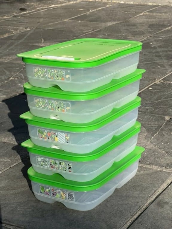 Set 2 Hộp vent 1.8L đỉnh cao trữ rau