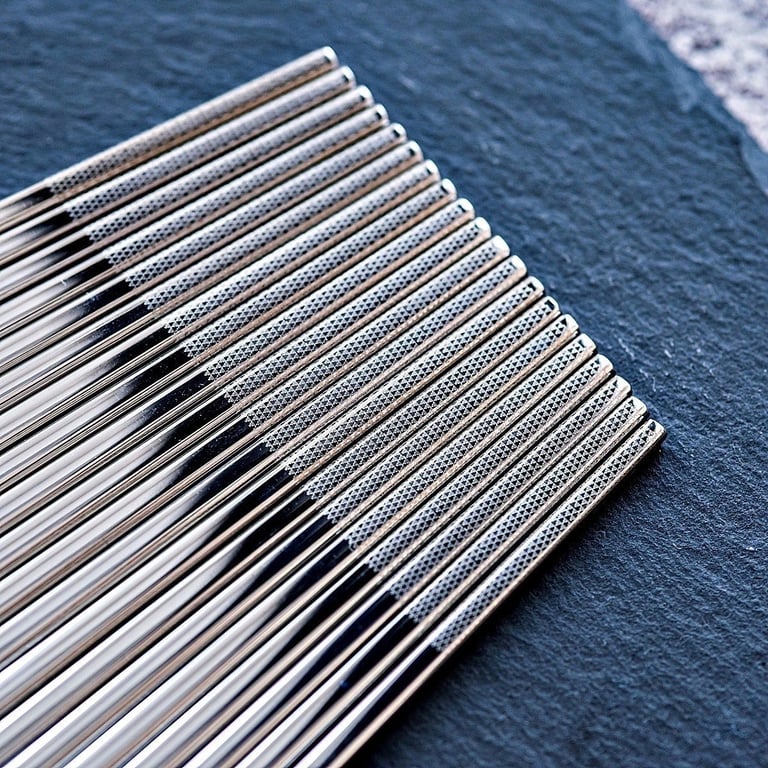 Set 10 đôi đũa inox hàng xuất ngoại