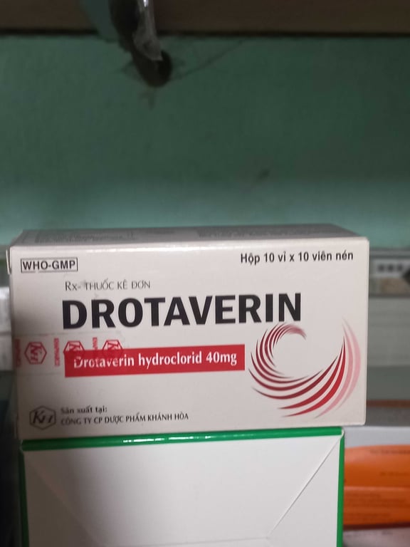 Drotaverine 40mg khánh hòa h/100v