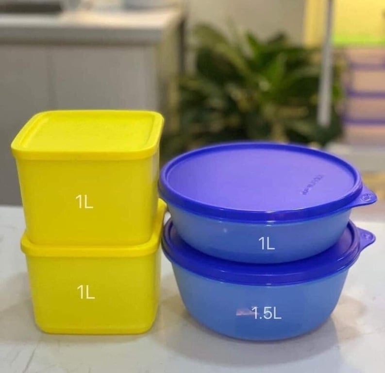Bộ Trữ Mát Tupperware Modern Fridge Set 8