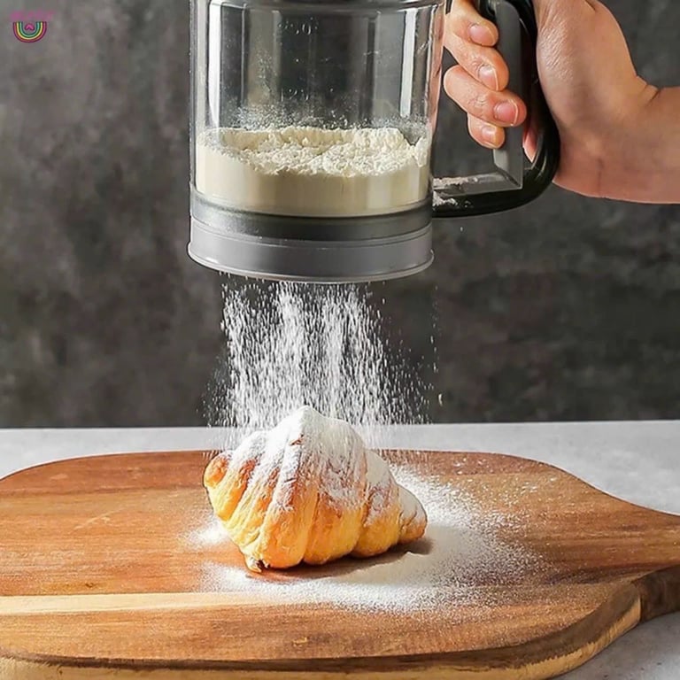 Ca Rây Bột Làm Bánh Bằng Nhựa Có Vạch Đo Lường