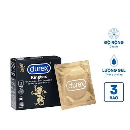 Bao Durex kingtex sư tử h/3c