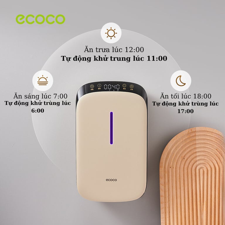 MÁY SẤY KHỬ KHUẨN TIỆT TRÙNG ĐŨA THÌA ECOCO E2237