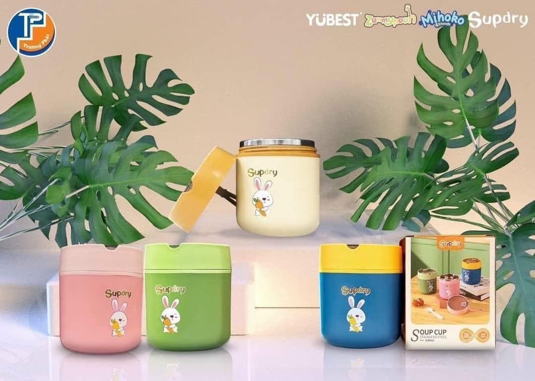 BÌNH Ủ CHÁO GIỮ NHIỆT SUPDRY 530ml