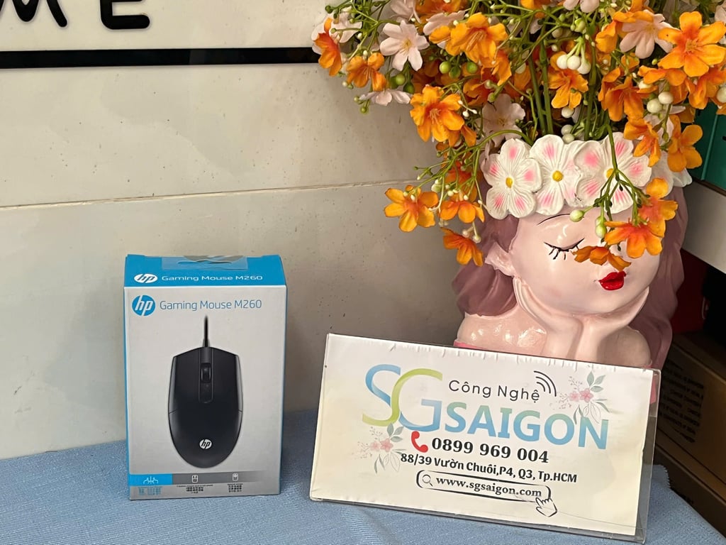 Chuột có dây Mouse Gaming HP M260 (7ZZ81AA)