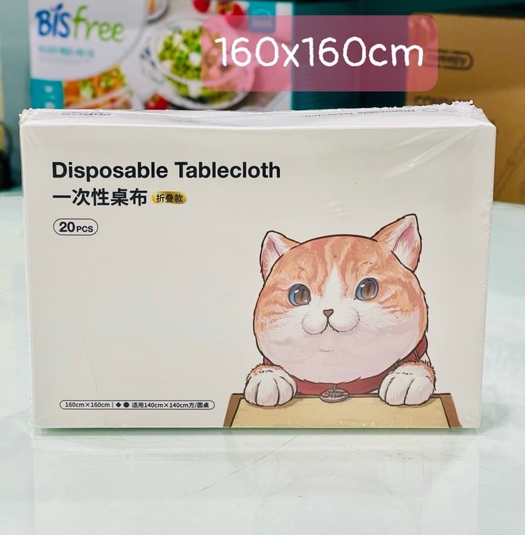 Combo 20 khăn trải bàn dùng 1 lần tiện dụng, nhanh chóng