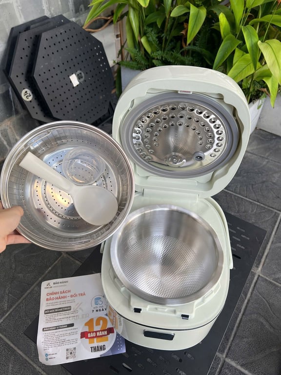 Nồi Cơm Điện Tử Lòng Nồi Vân Lục Giác 1.8L Kailer KL-RC2028