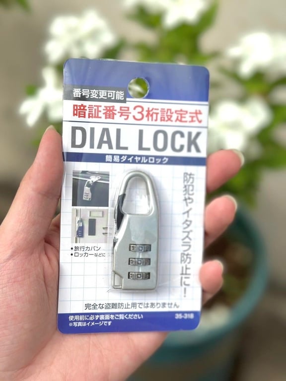 Khóa số Vali Dial Lock Nhật Bản