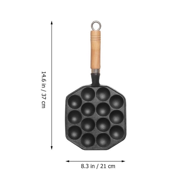 Chảo gang làm bánh bạch tuộc Takoyaki