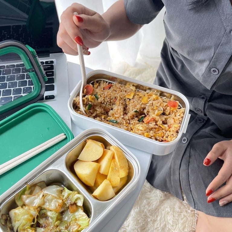 HỘP CƠM GIỮ NHIỆT ST⭐RBUC.K