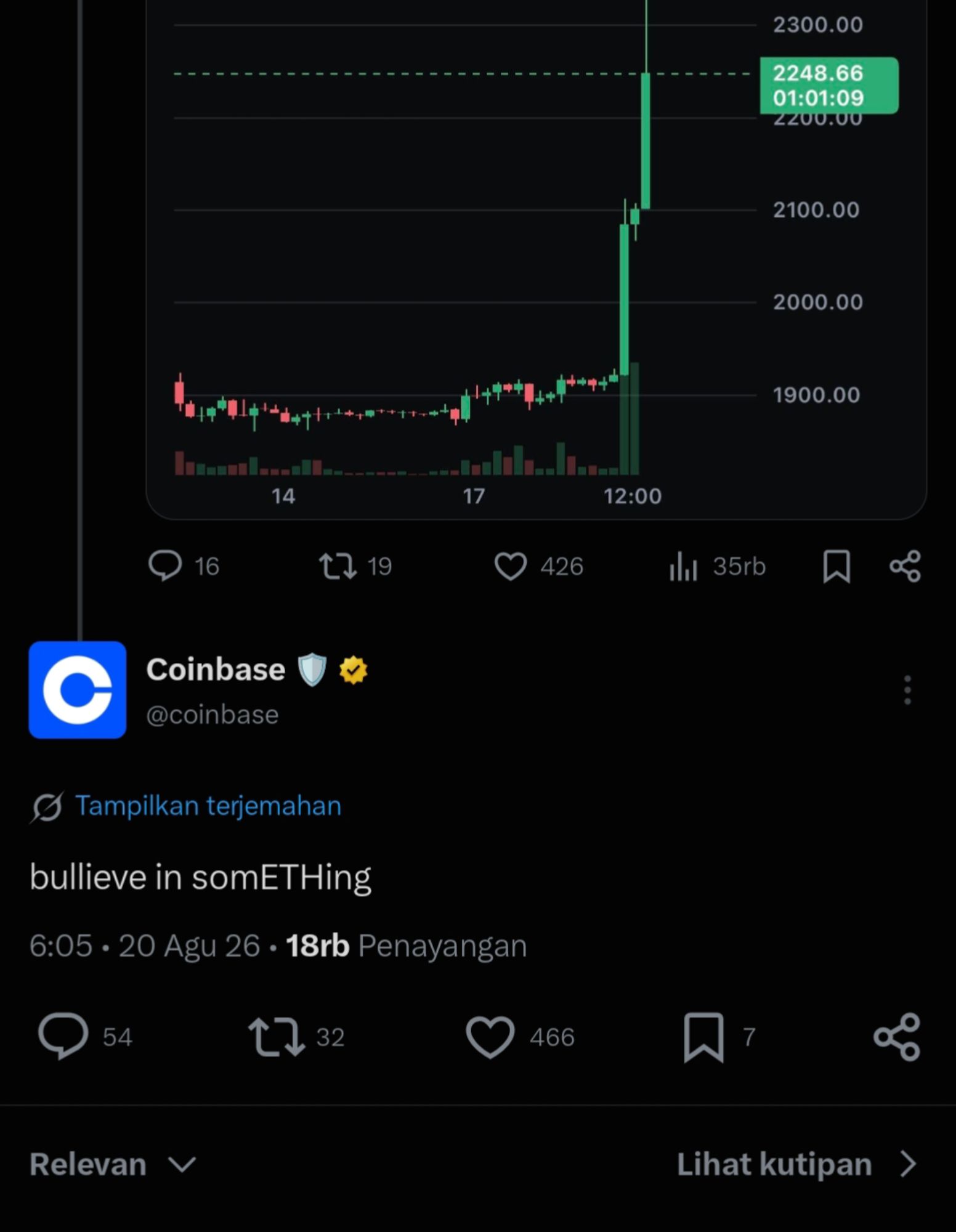 bullieve in somETHing