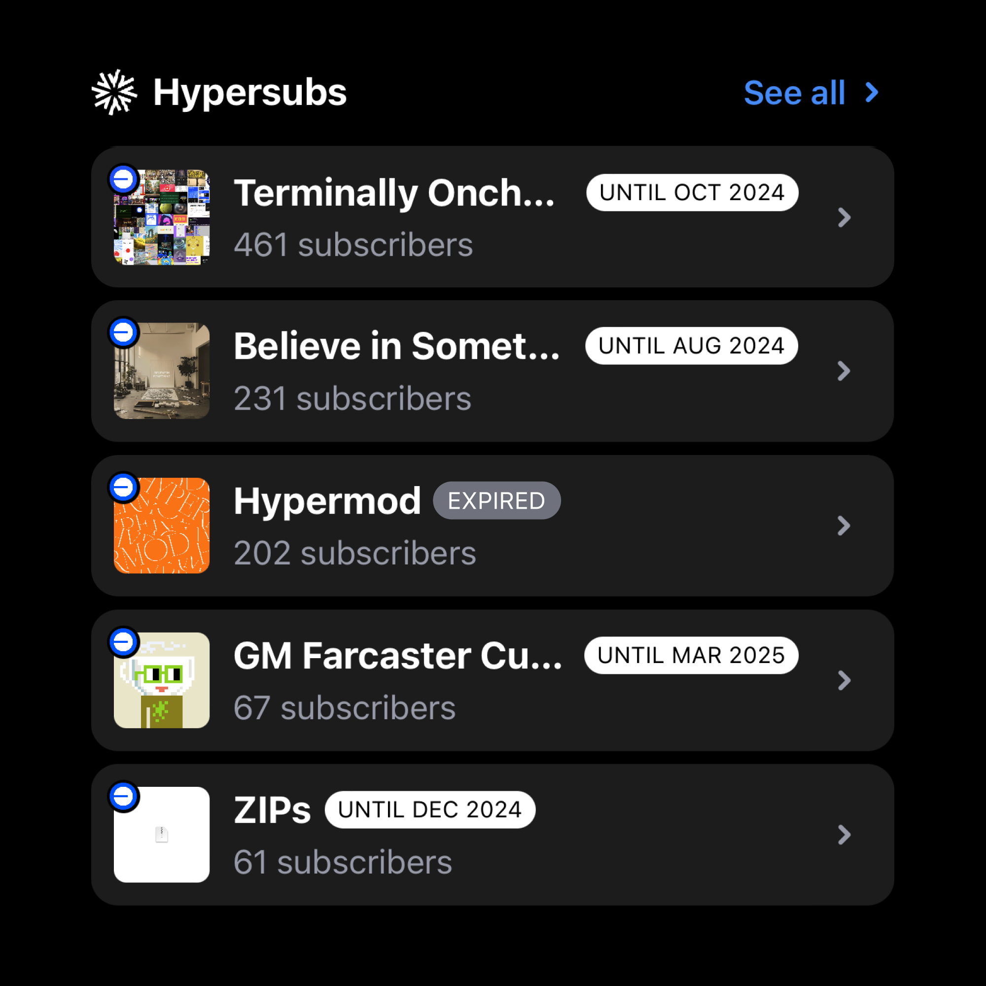 Embed from @interface