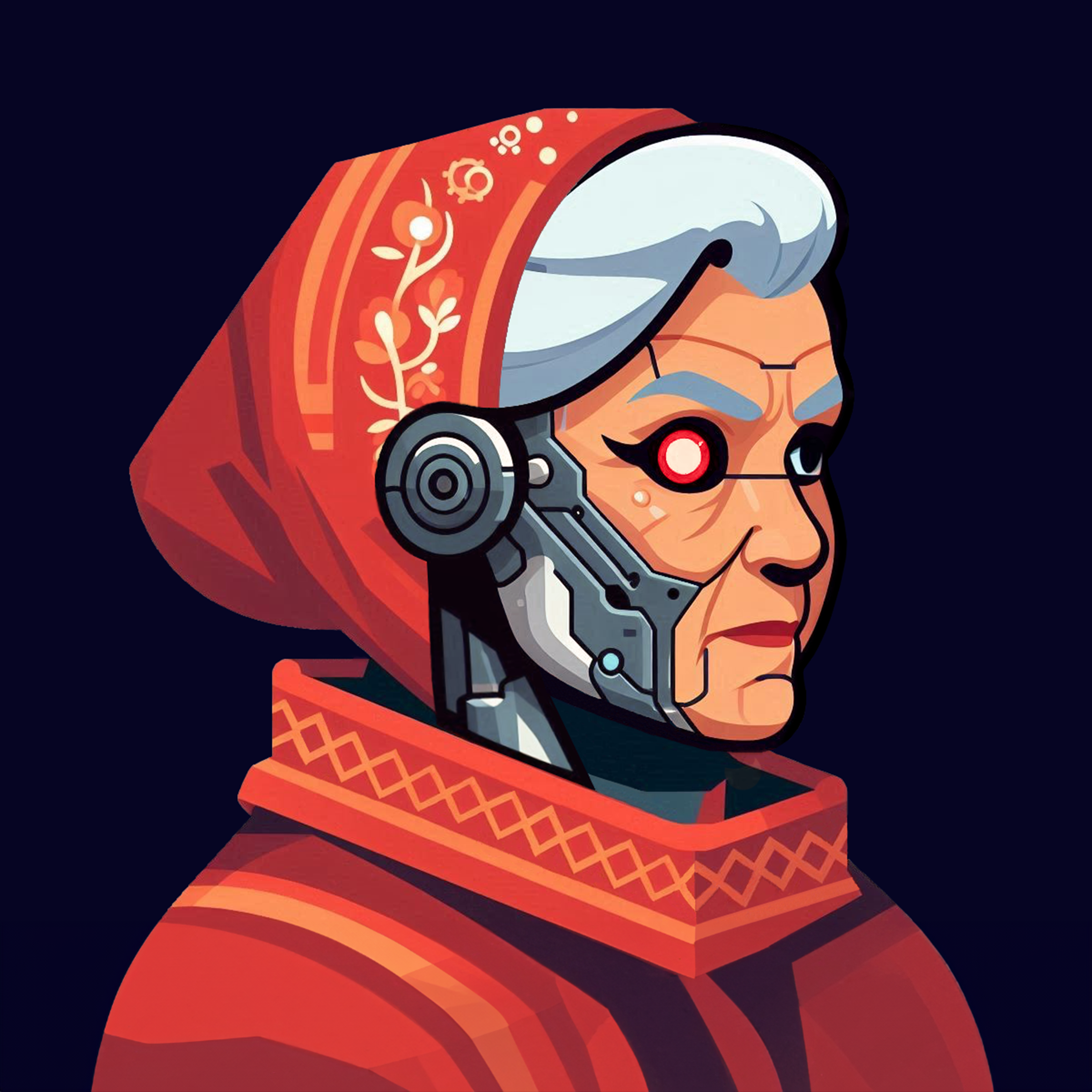 Andrey Babushkin (technobabushka.eth) Farcaster social identity (Fname handle) PFP