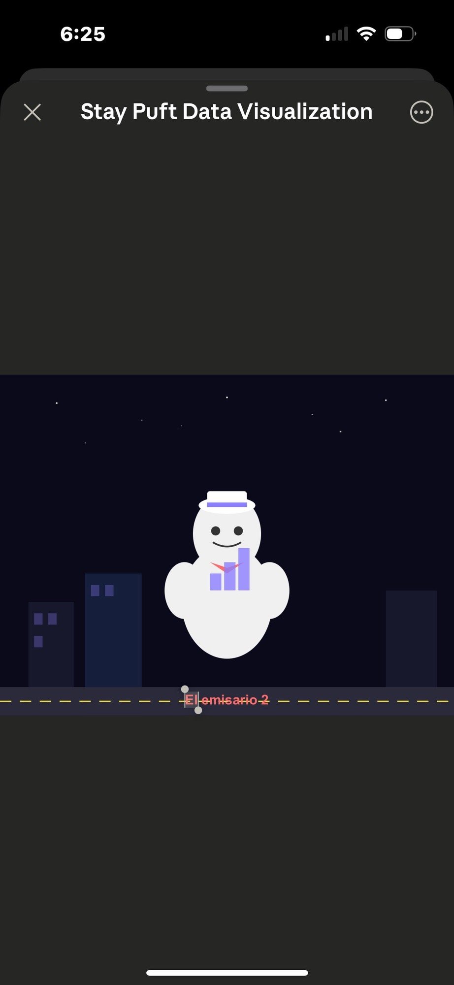 Clanked Puff Marshmallow Man
