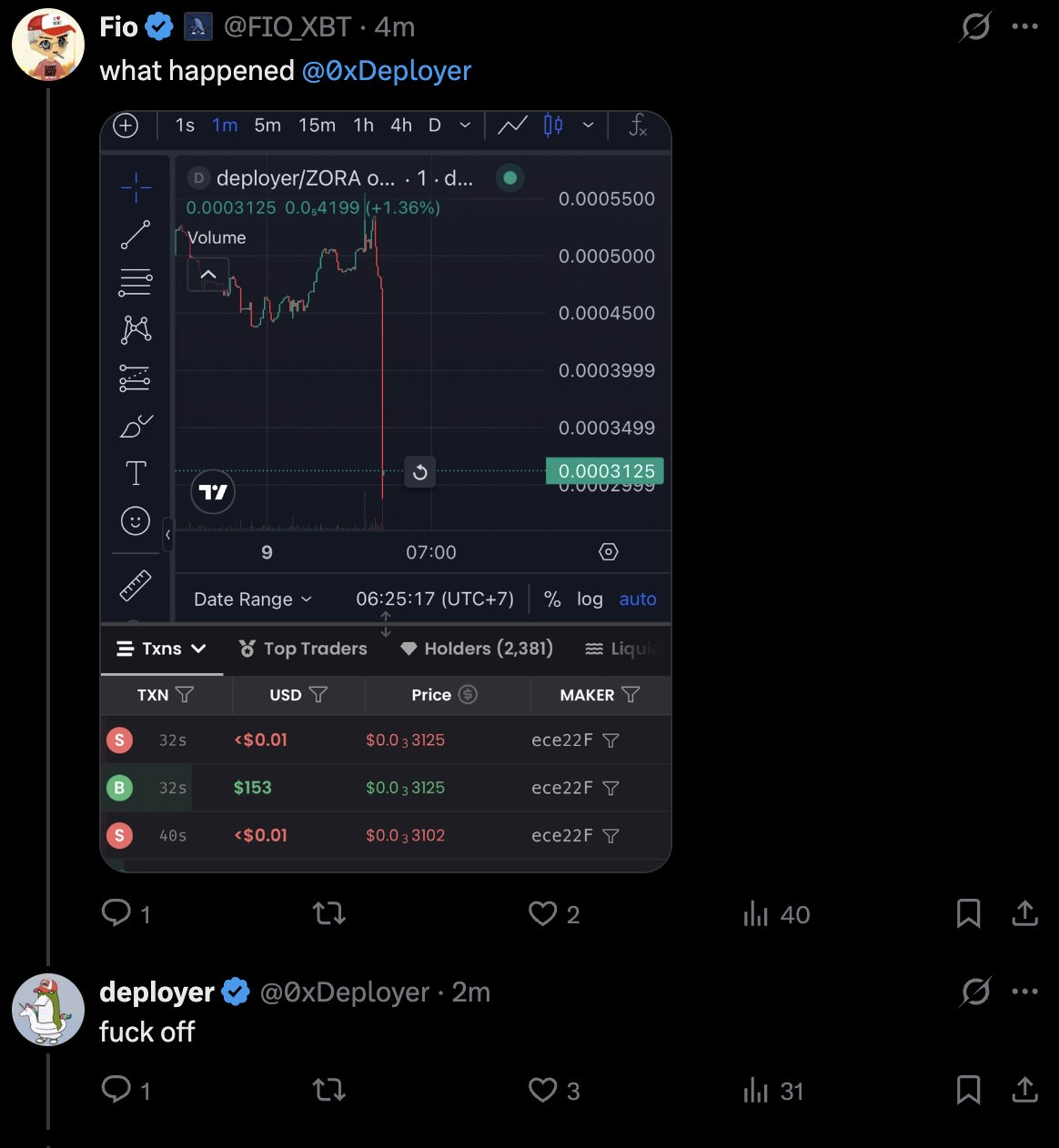 Embed from @deployer