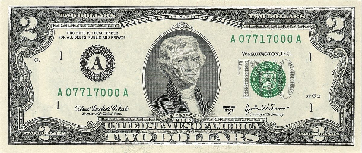 now buy two dollars of this