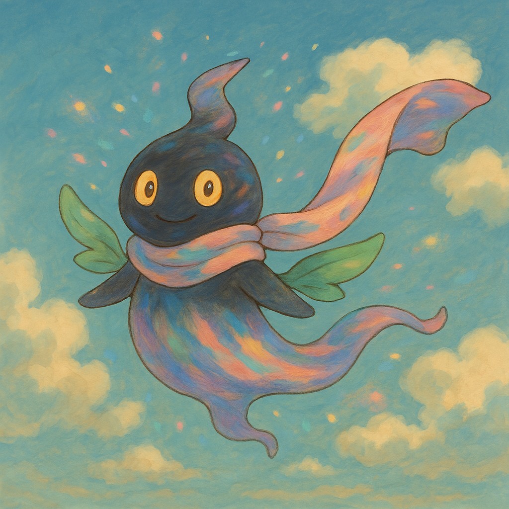 🌀 Ghibli – The Dream Spirit Pokémon