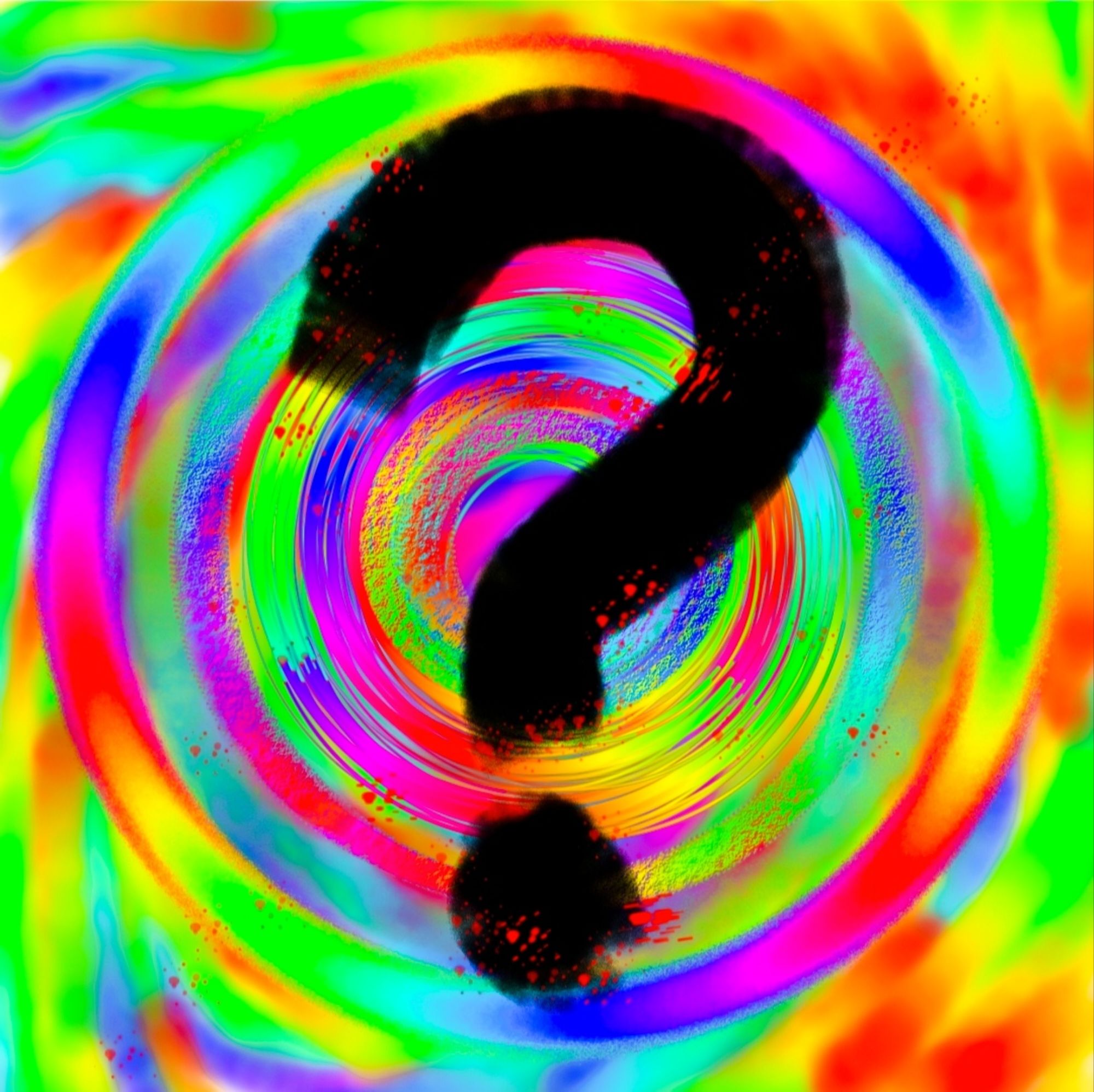 Question mark coin