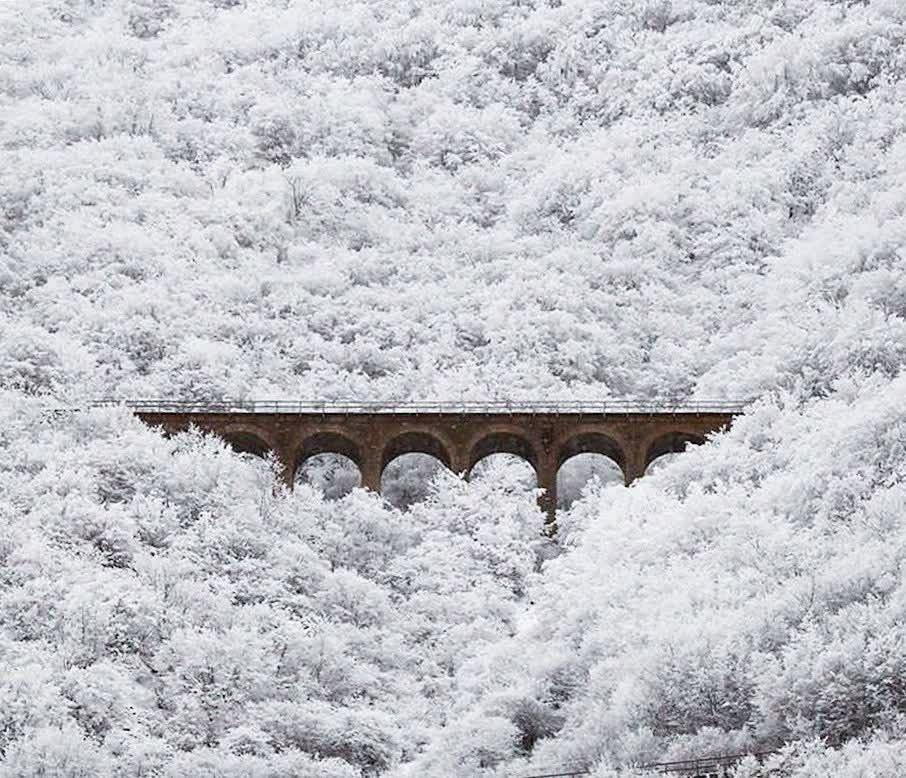 snow bridge