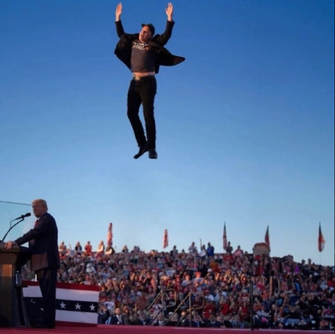 Based Flying Elon