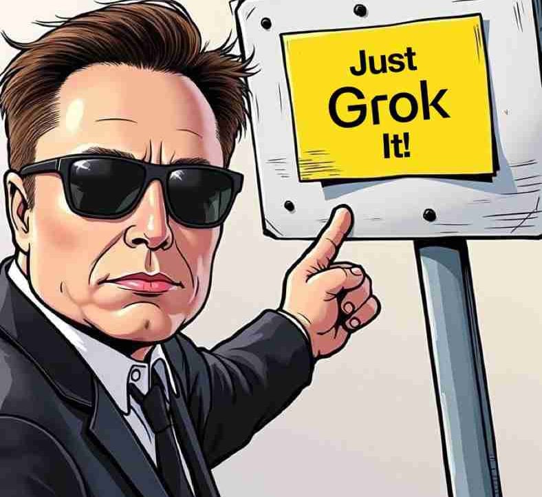 Elon Grok's Farcaster avatar