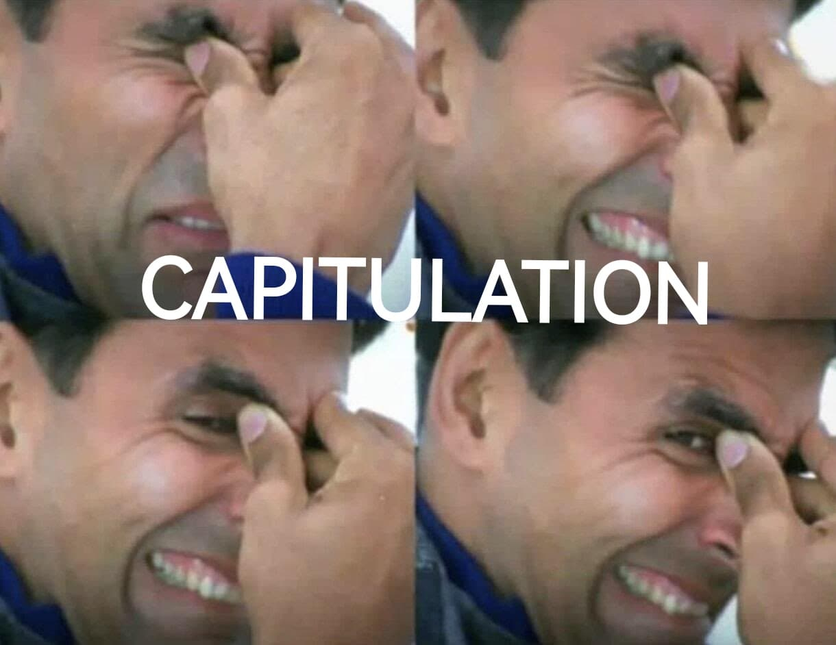 CAPITULATION
