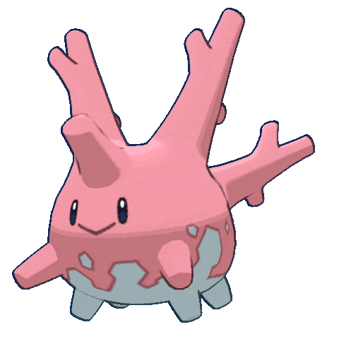サニーゴ (corsola) Farcaster social identity (Fname handle) PFP