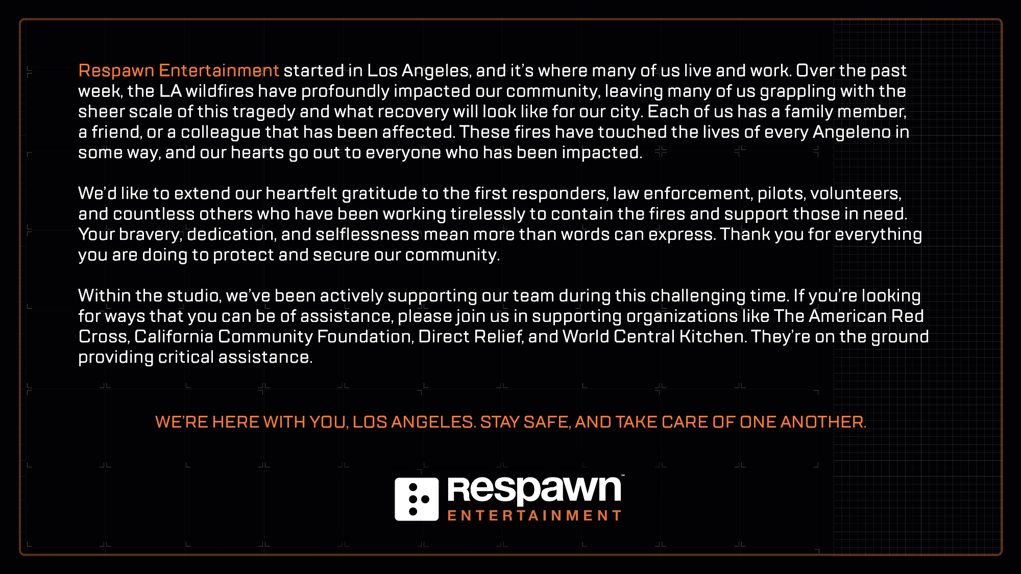 Respawn ENTERTAINMENT