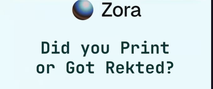 Did you Print or Got Rekted?
