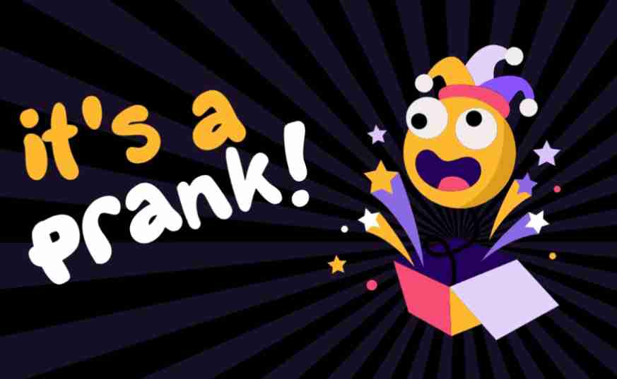 its a prank pfp
