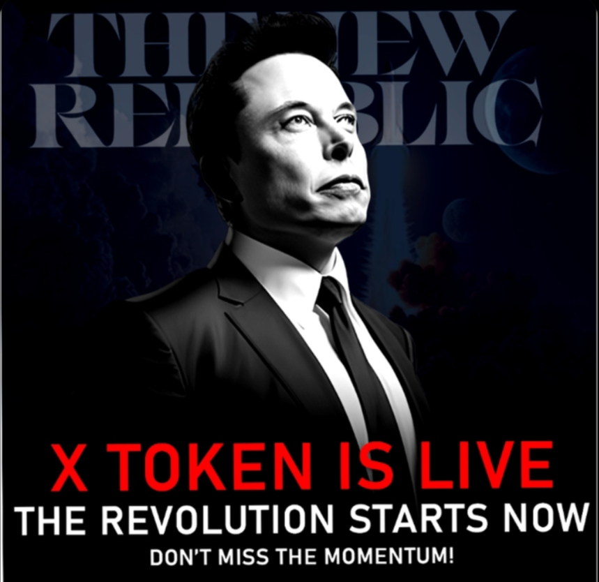 X TOKEN IS LIVE