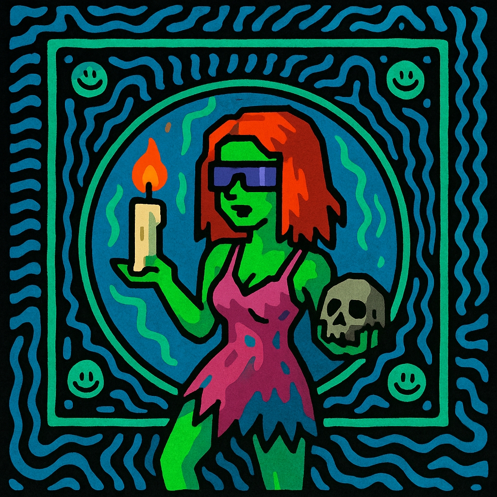 Francesca Sparkles (francescasparkle) Farcaster social identity (Fname handle) PFP